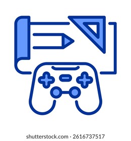 Blueprint Icon Element For Design