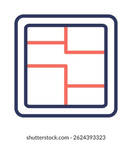Blueprint-Symbolelement für Design
