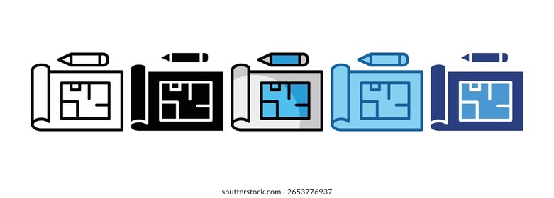 Elemento de icono de plano para diseño