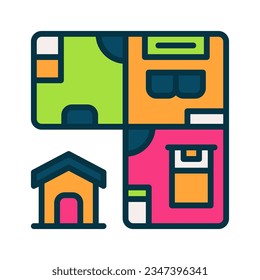 Blueprint-Symbol für Ihre Website, Ihr Handy, Ihre Präsentation und Ihr Logo-Design.