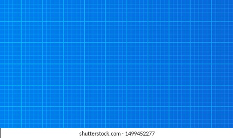 Blueprint paper background texture vector illustration technical drawing