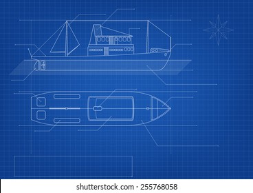 Blueprint ship