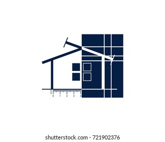 blueprint sketch logo