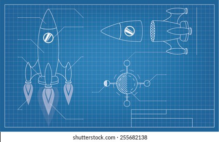 3,755 Blueprint spaceship Images, Stock Photos & Vectors | Shutterstock