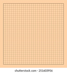 Blueprint technical grid background. Graphing engineering paper in vector format eps10
