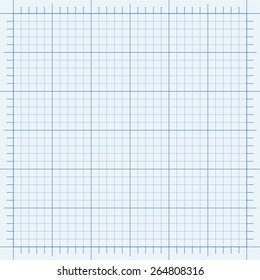 Blueprint technical grid background. Graphing engineering paper in vector format eps10