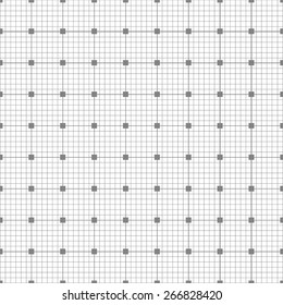 Blueprint technical grid background. Graphing scale engineering paper in vector format eps10