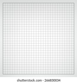 Blueprint technical grid background. Graphing scale engineering paper in vector format eps10