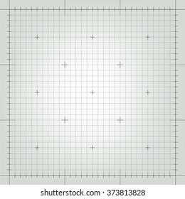Blueprint technical grid background. Graphing scale engineering paper in vector format eps10