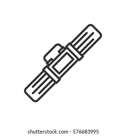 blueprint tube. Drafting tube