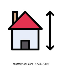 blueprint vector flat color icon 