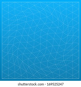 Blueprint. Vector illustration