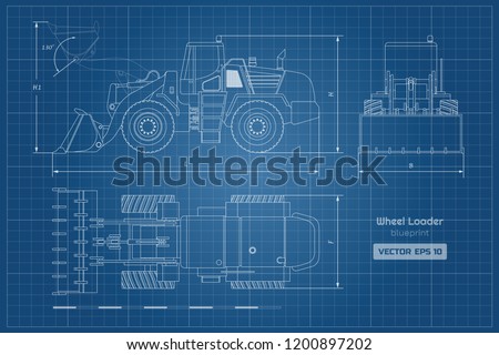 Wheel Loader Drawing | Free download on ClipArtMag