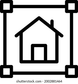 blueprint with white background.blueprint is a symbol of constrution.thin line icon.