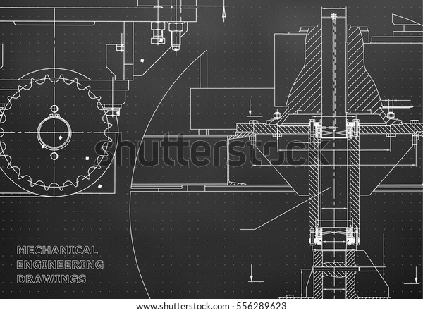 Blueprints.\
Engineering backgrounds. Mechanical engineering drawings. Cover.\
Banner. Technical Design. Black.\
Points