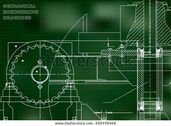 Blueprints Engineering Backgrounds Mechanical Engineering Drawings 