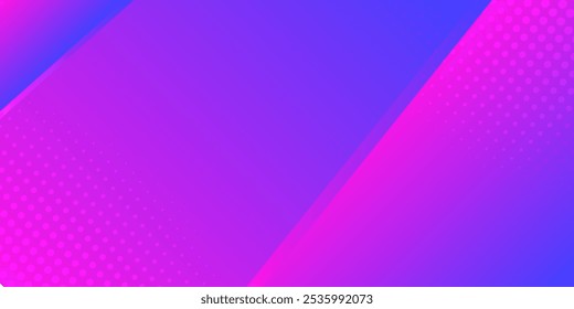 Blue-purple background divided by diagonal. Vector illustration Background. Modern shiny gradient diagonal shapes design. Dynamic shapes. Elegant geometric.