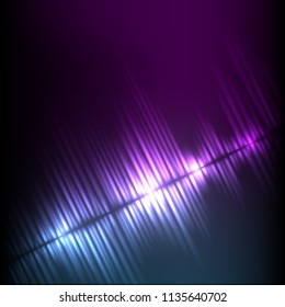 Blue-purple diagonal wave abstract equalizer