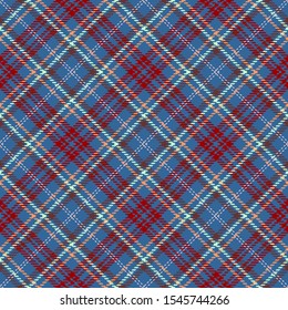 Blue,Red,Brown and Beige Tartan Plaid Scottish Seamless Pattern. Texture from tartan, plaid, tablecloths, shirts, clothes, dresses, bedding, blankets and other textile.