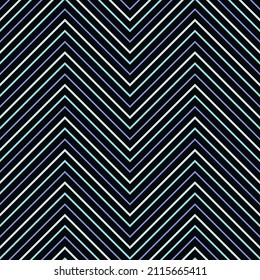 Blues y patrón de arenque negro. Diseño vectorial sin inconvenientes para la moda, la decoración del hogar y el estacionario.