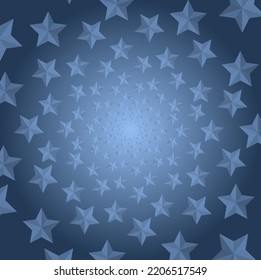 blues star christmas vector background