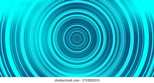 El fondo de los círculos submarinos de los azules. Vector.