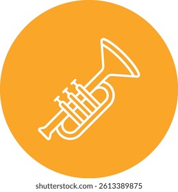 Blues vector icon. Can be used for printing, mobile and web applications.