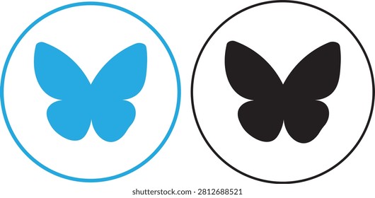 bluesky icon set, bluesky logo on Transparent background. vector, symbol, sign, design, illustration png, social media