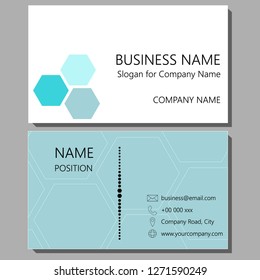 bluesky name card vector