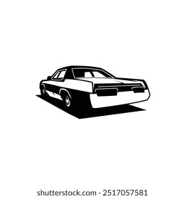 Bluesmobile logo monochrome silhouette. isolated badge, emblem, icon, sticker design. available in eps 10