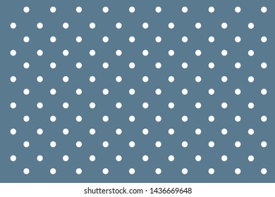 Blue-stone Pastel polka dots background.