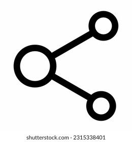 bluetooth black outline style icon