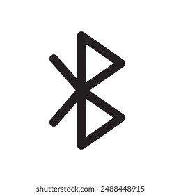 Bluetooth Icon Vector art image 