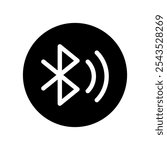 Bluetooth Icon Vector Symbol Design Illustration