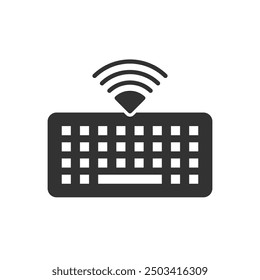 Bluetooth keyboard Icon Sign Symbol