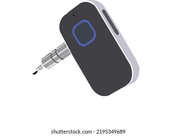 Bluetooth receiver vector illustration free eps download