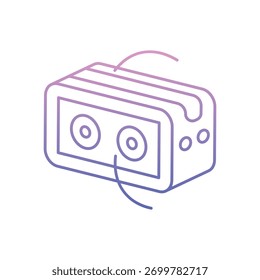 Bluetooth Speaker icon clean and modern vector illustration