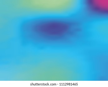 Blue-violet gradient holographic background. Style 80s - 90s. Colorful texture Minimal design. For your creative design cover, screensavers, banners, book, printing, gift card, fashion, phone.