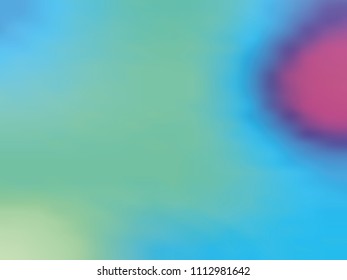 Blue-violet gradient holographic background. Style 80s - 90s. Colorful texture Minimal design. For your creative design cover, screensavers, banners, book, printing, gift card, fashion, phone.