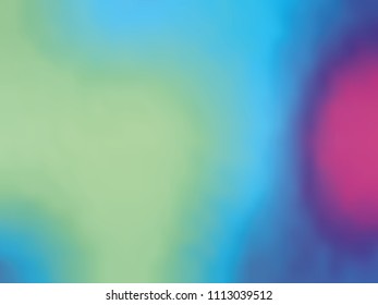 Blue-violet gradient holographic background. Style 80s - 90s. Colorful texture Minimal design. For your creative design cover, screensavers, banners, book, printing, gift card, fashion, phone.