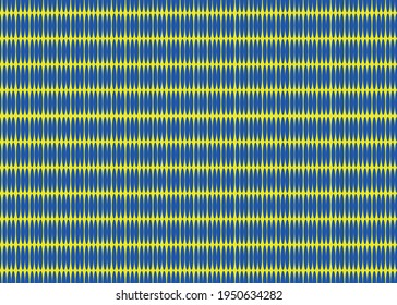 Blue-yellow background Geometric seamless pattern.