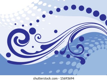 Bluish curl