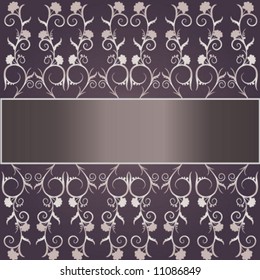bluish floral
