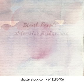 Bluish Purple Watercolor Background