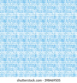Bluish striped stylized knitting pattern