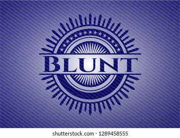 Blunt denim background