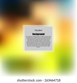 Blur abstract background. EPS 10