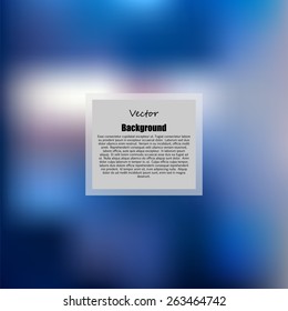 Blur abstract background. EPS 10