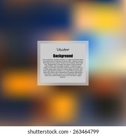 Blur abstract background. EPS 10