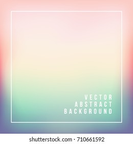 Blur Abstract Background . Template for your Design . Isolated Vector Illustration